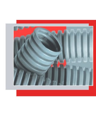 Труба гофрированная ПВХ тяжелая, с зондом диам. 25 мм (50м) Экопласт 11125 в Прокопьевске Труба гофрированная Pintop.ru