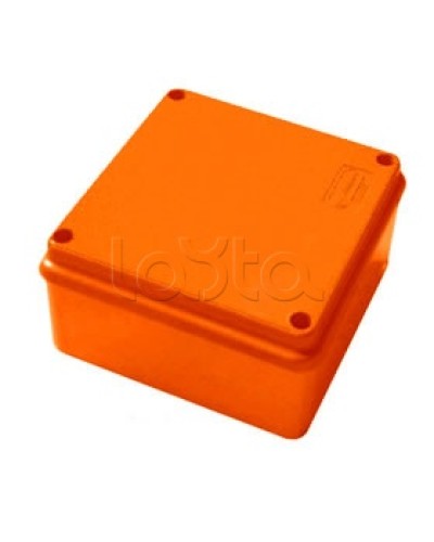 Коробка огнестойкая 100х100х55, 5P, (2,5-16 мм2), без галогена Экопласт 42037HF в Прокопьевске Коробки (ОКЛ) Экопласт Pintop.ru