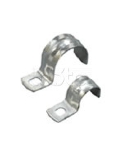 Скоба оцинкованная с одним отверстием для трубы D60-63 мм, м.о. 8,5-6,0мм (1уп=50шт) Экопласт (43760P) в Прокопьевске Держатели, клипсы, скобы Pintop.ru