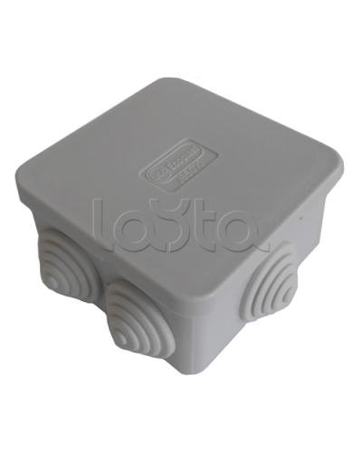 Коробка распред. о/п 100х100х55мм 6 вых., IP55 Экопласт 44037-1 в Прокопьевске Распределительные коробки Pintop.ru