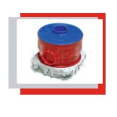 Крышка фланцевая для коробки под заливку в бетон (синий) Экопласт 44602