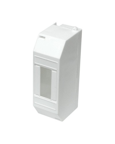 Щиток наружный для автоматических выключателей под 1-2 модуля (белый) Экопласт 44917 в Прокопьевске Боксы для автоматов Pintop.ru