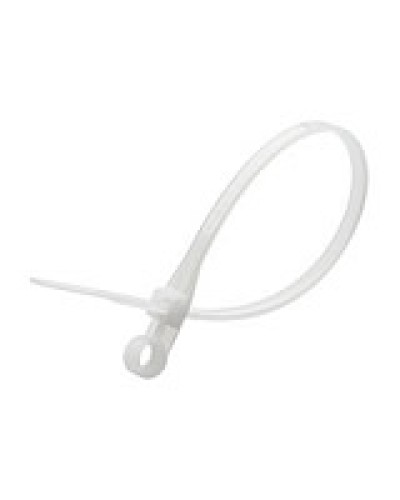 Хомут кабельный 3,5x110 мм с монтажным отверстием Экопласт 45109 в Прокопьевске Стяжки-хомуты Pintop.ru