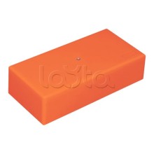 Коробка огн. с глад. стенками,без галогена, IP41, 14P, (1,5-4мм2) (оранж) ОКЛ Экопласт (46153HF)