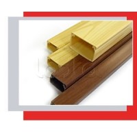 Миниканал 20x10 серия MEX с текстурой дерева (сосна) Экопласт 77001P-2