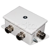 Коробка монтажная огнестойкая Гефест КМ-О (12к*10,0)-IP66-d, шесть вводов 120х80х68