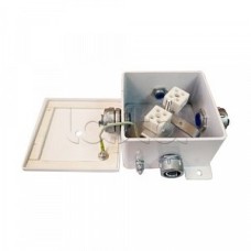 Коробка монтажная огнестойкая Гефест КМ-О (2к)-IP66-100х100, три ввода