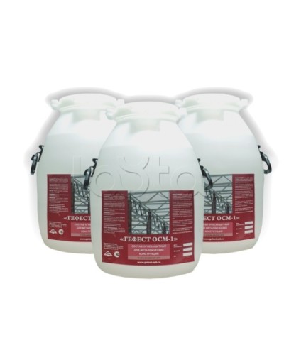 Cостав огнезащитный для металлических конструкций Гефест ОСМ-1 в Прокопьевске Огнезащитные краски Pintop.ru