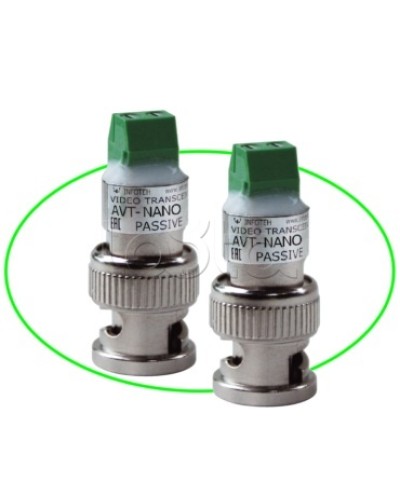 Комплект пассивных приемопередатчиков ИНФОТЕХ AVT-Nano Passive XL в Прокопьевске Видеоусилители, Модуляторы, Делители Pintop.ru