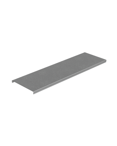 Крышка лотка 200х1,0 L2500 мм ПЛЮС INOX304 КМ-Профиль (KLplus200-1.0-2500 INOX304) в Прокопьевске Аксессуары для лотков Pintop.ru