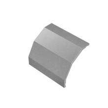 Крышка внешнего вертикального угла 90 гр. 300 мм "ПЛЮС" HD85 КМ-профиль (KVLplus90-300 HD85)