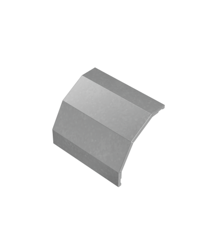 Крышка внешнего вертикального угла 90 гр. 300 мм ПЛЮС КМ-Профиль (KVLplus90-300) в Прокопьевске Аксессуары для лотков Pintop.ru