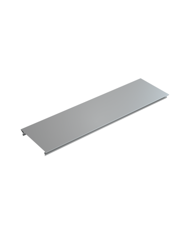 Крышка лотка 150 L3000 мм КМ-Профиль (KL150-3000) в Прокопьевске Аксессуары для лотков Pintop.ru