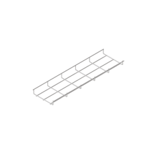 Проволочный лоток 30х500 L3000 мм INOX304 КМ-Профиль (PL30-500-3000 INOX304)