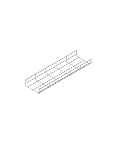 Проволочный лоток 50х400 L3000 мм КМ-Профиль (PL50-400-3000) в Прокопьевске Кабельные лотки Pintop.ru