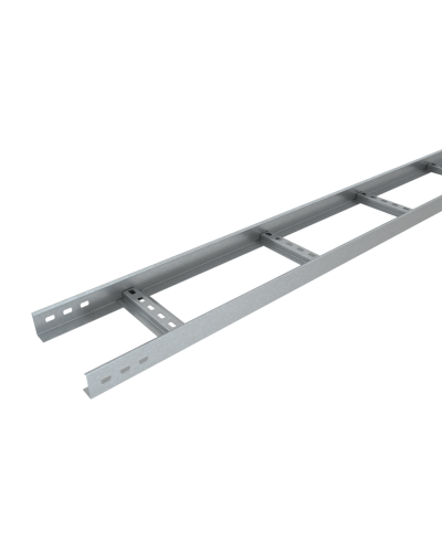 Лоток лестничный 50х100х1,2 L2000 мм КМ-Профиль (LL50-100-1.2-2000) в Прокопьевске Кабельные лотки Pintop.ru