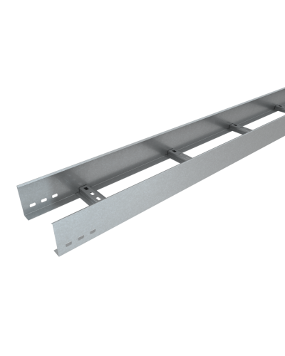 Лоток лестничный 100х500х1,2 L2500 мм HD85 КМ-профиль (LL100-500-1.2-2500 HD85) в Прокопьевске Кабельные лотки Pintop.ru