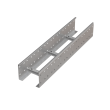 Лоток лестничный 150х400х1,2 L2500 мм N КМ-профиль (LL150-400-1.2-2500 N)