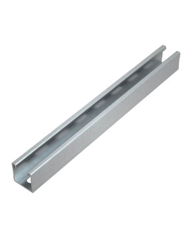 Страт-профиль 41х41 L650 мм s:2,5 HD КМ-Профиль (STPU41-41-650 HD) в Прокопьевске Аксессуары для лотков Pintop.ru