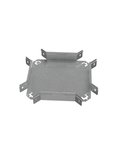 Х-разветвитель 50х100 мм ПЛЮС КМ-Профиль (XDplus50-100) в Прокопьевске Аксессуары для лотков Pintop.ru