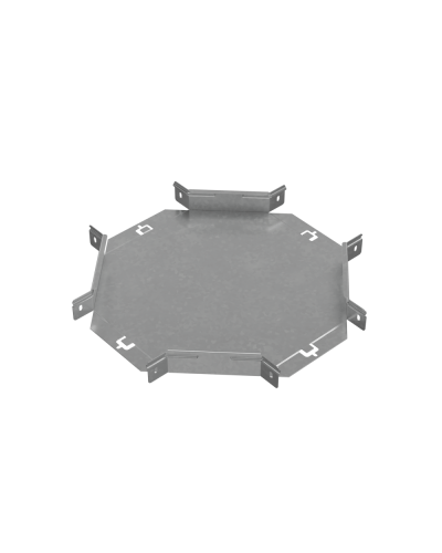 Х-разветвитель 50х200 мм ПЛЮС HD85 КМ-профиль (XDplus50-200 HD85) в Прокопьевске Аксессуары для лотков Pintop.ru