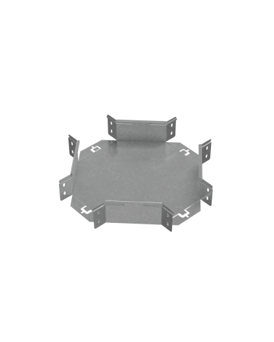 Х-разветвитель 80х150 мм ПЛЮС HD85 КМ-профиль (XDplus80-150 HD85) в Прокопьевске Аксессуары для лотков Pintop.ru