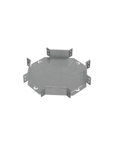 Х-разветвитель 80х200 мм ПЛЮС HD85 КМ-профиль (XDplus80-200 HD85) в Прокопьевске Аксессуары для лотков Pintop.ru