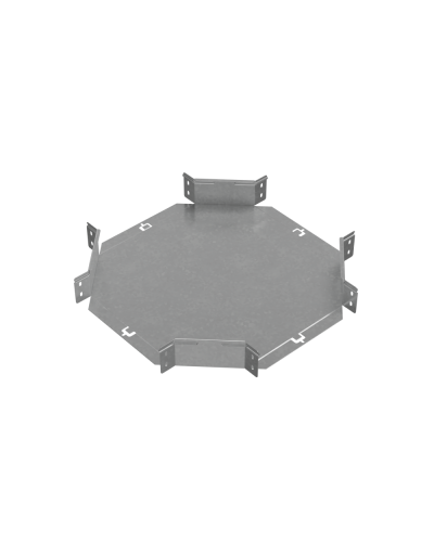 Х-разветвитель 80х300 мм ПЛЮС HD85 КМ-профиль (XDplus80-300 HD85) в Прокопьевске Аксессуары для лотков Pintop.ru