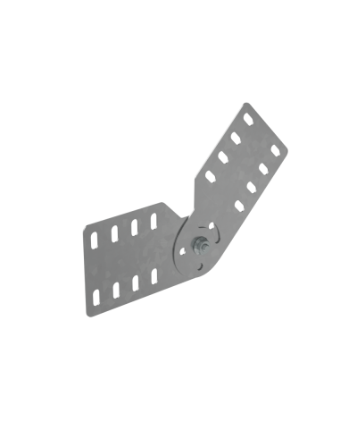 Шарнирный соединитель для борта 100 мм ПЛЮС INOX304 КМ-Профиль (SH3plus INOX304) в Прокопьевске Аксессуары для лотков Pintop.ru