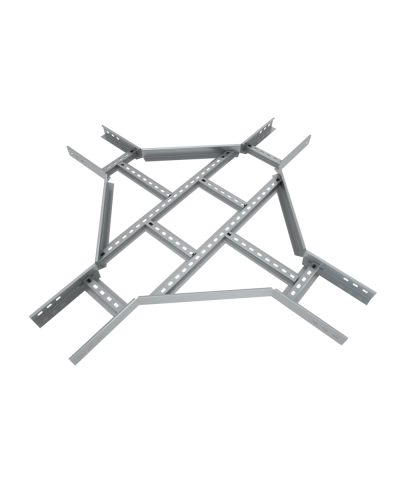 Х-разветвитель лестничный 100х500х1,2 мм КМ-Профиль (LXD100-500-1.2) в Прокопьевске Аксессуары для лотков Pintop.ru