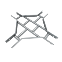 Х-разветвитель лестничный 80х200х1,2 мм "Быстрый монтаж" КМ-Профиль (LXDS80-200-1.2)