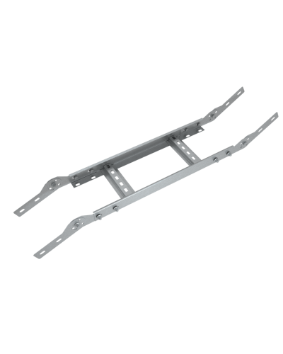 Вертикальный шарнирный угол 100х600х1,5 мм Быстрый монтаж HD85 КМ-профиль (LSHLS100-600-1.5 HD85) в Прокопьевске Аксессуары для лотков Pintop.ru