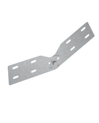 Шарнирный соединитель лестничного лотка 100 мм Быстрый монтаж HD КМ-Профиль (LSHS3 HD) в Прокопьевске Аксессуары для лотков Pintop.ru