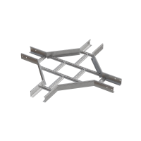 Х-разветвитель лестничный 80х300х1,5 мм HD N КМ-профиль (LXD80-300-1.5 HD N)