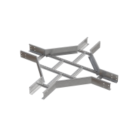 Х-разветвитель лестничный 100х150х1,5 мм INOX304 N КМ-Профиль (LXD100-150-1.5 INOX304 N)