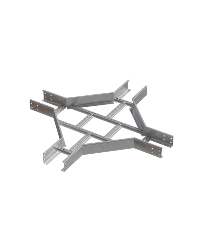 Х-разветвитель лестничный 100х150х2,0 мм N КМ-профиль (LXD100-150-2.0 N) в Прокопьевске Аксессуары для лотков Pintop.ru