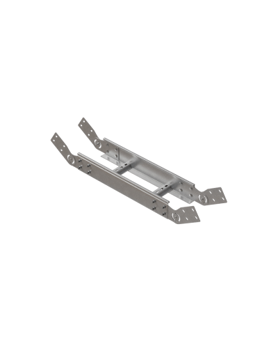 Вертикальный шарнирный угол 100х100х1,2 мм N КМ-профиль (LSHL100-100-1.2 N) в Прокопьевске Аксессуары для лотков Pintop.ru