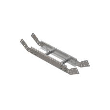 Вертикальный шарнирный угол 100х400х1,5 мм HD N КМ-профиль (LSHL100-400-1.5 HD N)