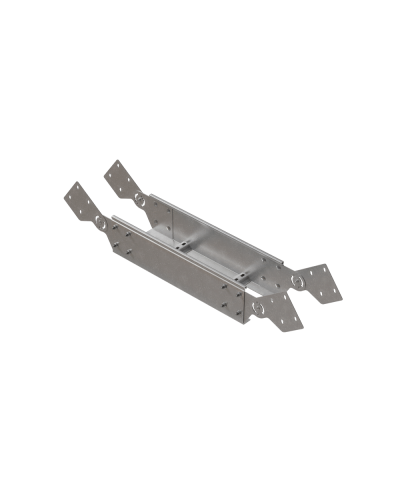 Вертикальный шарнирный угол 150х150х1,5 мм HD85 N КМ-профиль (LSHL150-150-1.5 HD85 N) в Прокопьевске Аксессуары для лотков Pintop.ru