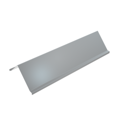 Крышка лотка двускатная 100х1,0 L3000 мм HD85 КМ-профиль (KLZ100-1.0-3000 HD85)