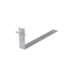 Черепичный держатель зажимной на обрешётку для прутка Ø 5-8 мм L430 мм H100 мм HD КМ-Профиль (CDZO-L430-D5-8 HD)