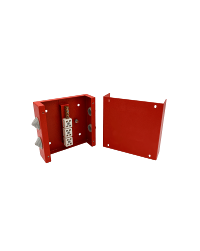 Коробка распределительная огнестойкая КРОПС, IP41, габаритные размеры 200х200х80 мм, для кабелей сечением до 6 мм2, 12 клемм КМ-Профиль (FRJB-KM-ST3-6-12-КРОПС-IP41) в Прокопьевске Распределительные коробки Pintop.ru