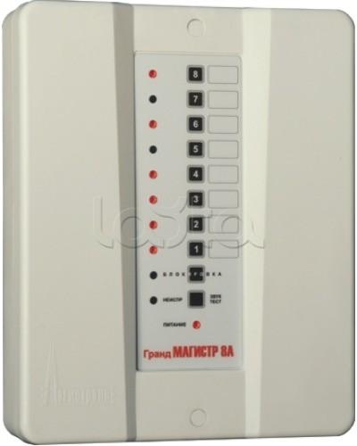 Прибор приемно-контрольный охранно-пожарный немодульного типа Магистраль Гранд МАГИСТР 1А в Прокопьевске Приемно-контрольные приборы Pintop.ru