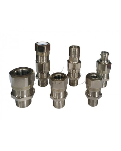 Металлический кабельный ввод взрывозащищённый Магнито-Контакт ВН20 Мр15 (под металлорукав Ø15) 1ExdIICGb/1ExeIIСGb/0ExiaIICGa/2ExnRIIGc/ExtaIIICDa в Прокопьевске Аксессуары для кабель-канала Pintop.ru