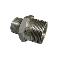 Металлический резьбовой переходник взрывозащищённый Магнито-контакт Ех-переходник МКВМ 01МН 1МН Н (М16х1,5/М20х1,5) 1Ex d IIС Gb/PB Ex d I Mb или Ex tb IIIС Db или 0Ex ia IIC Ga или 1Ex e IIС Gb