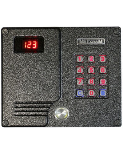 Блок вызова домофона Метаком MK2007-TM-EV в Прокопьевске Блоки вызова многоабонентные Pintop.ru