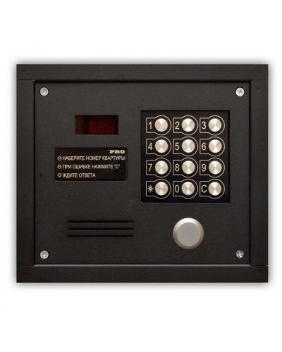 Цифровой домофон Олевс PRO-EM черный в Прокопьевске Домофония Pintop.ru