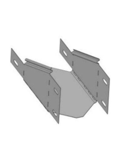 Редукция по высоте для лотка шириной 200 мм 100-80 (0,7) ПожТехКабель (580-011) в Прокопьевске Аксессуары для лотков Pintop.ru