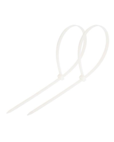 Стяжка нейлоновая неоткрывающаяся, безгалогенная (halogen free) 150x2.5мм, белая (100 шт) в Прокопьевске Стяжки-хомуты Pintop.ru