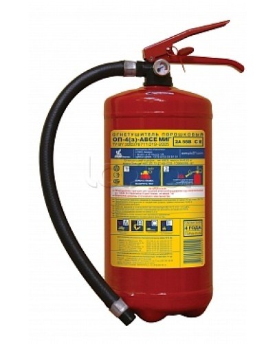 Огнетушитель ПОЖТЕХНИКА ОП-8(б) МИГ Е (4А, 183В, С, Е) с БВД в Прокопьевске Огнетушители Pintop.ru
